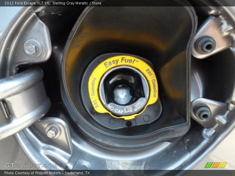 Sterling Gray Metallic / Stone 2012 Ford Escape XLT V6