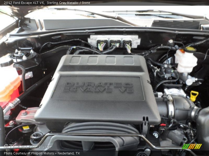  2012 Escape XLT V6 Engine - 3.0 Liter DOHC 24-Valve Duratec Flex-Fuel V6