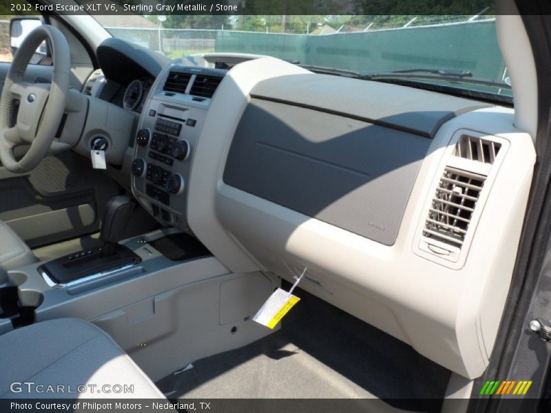 Sterling Gray Metallic / Stone 2012 Ford Escape XLT V6