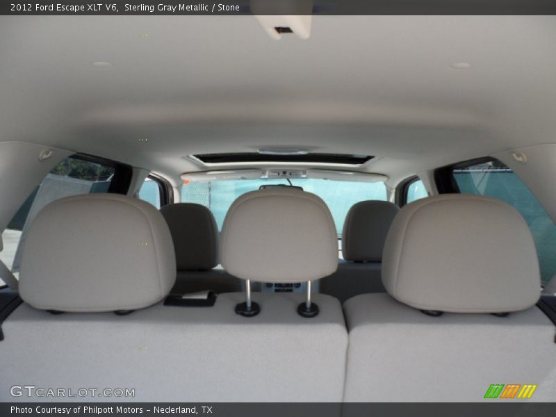 Sterling Gray Metallic / Stone 2012 Ford Escape XLT V6