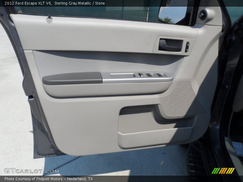 Sterling Gray Metallic / Stone 2012 Ford Escape XLT V6