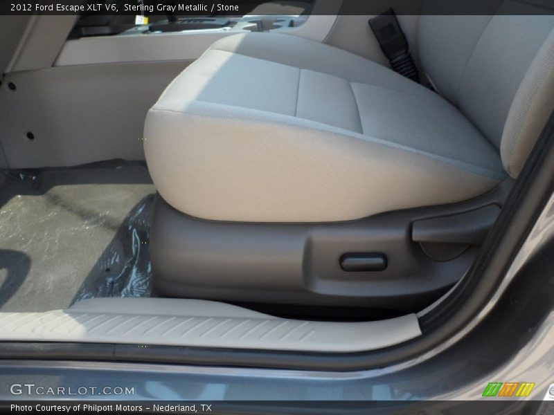 Sterling Gray Metallic / Stone 2012 Ford Escape XLT V6