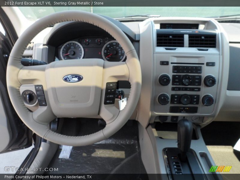 Dashboard of 2012 Escape XLT V6
