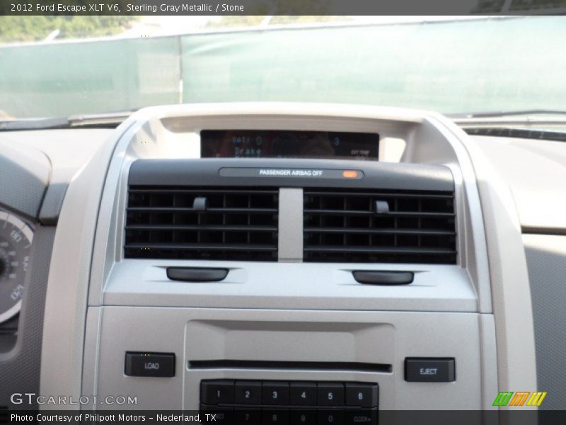 Sterling Gray Metallic / Stone 2012 Ford Escape XLT V6