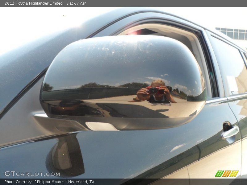 Black / Ash 2012 Toyota Highlander Limited