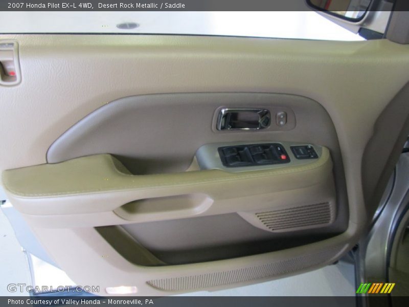 Desert Rock Metallic / Saddle 2007 Honda Pilot EX-L 4WD