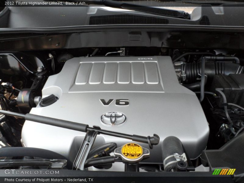 Black / Ash 2012 Toyota Highlander Limited