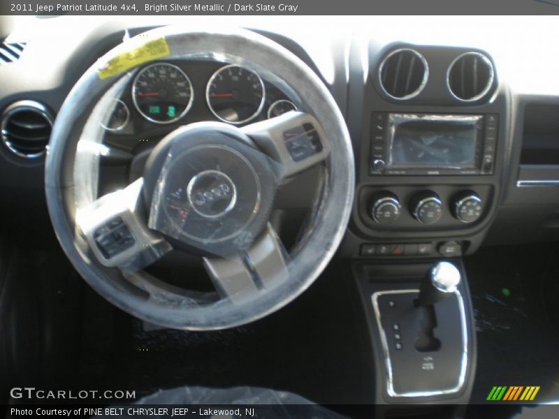 Bright Silver Metallic / Dark Slate Gray 2011 Jeep Patriot Latitude 4x4