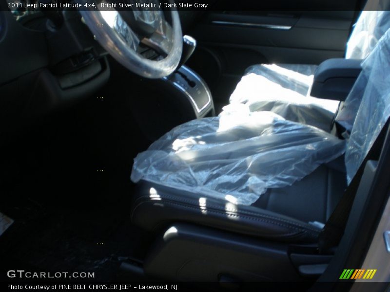 Bright Silver Metallic / Dark Slate Gray 2011 Jeep Patriot Latitude 4x4