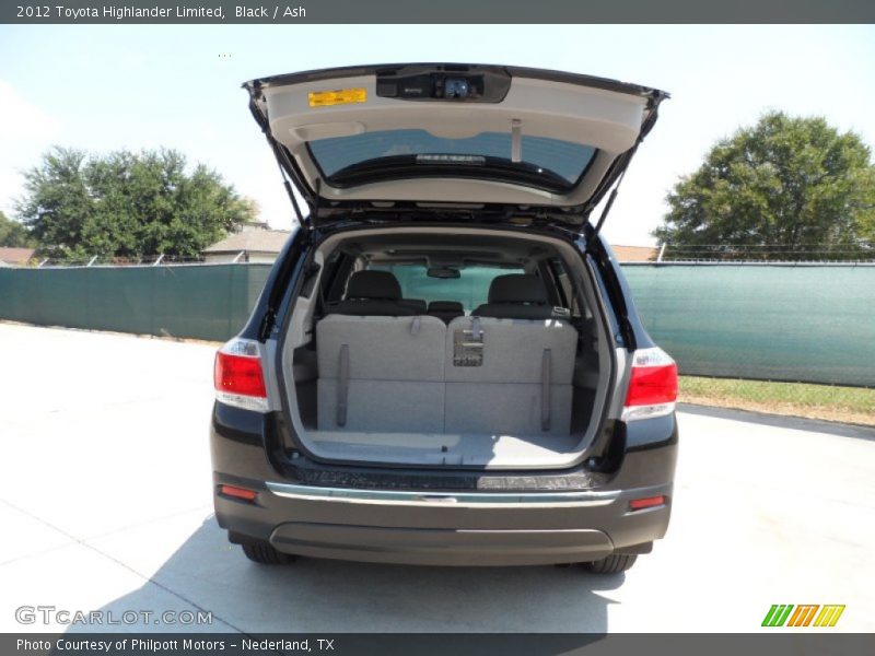 Black / Ash 2012 Toyota Highlander Limited
