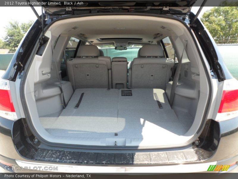 Black / Ash 2012 Toyota Highlander Limited