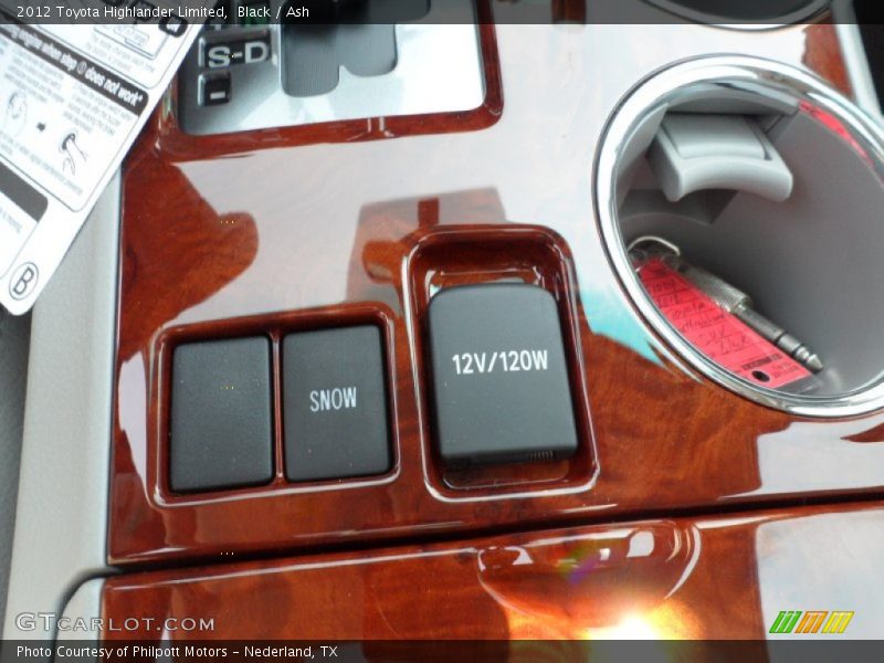 Black / Ash 2012 Toyota Highlander Limited