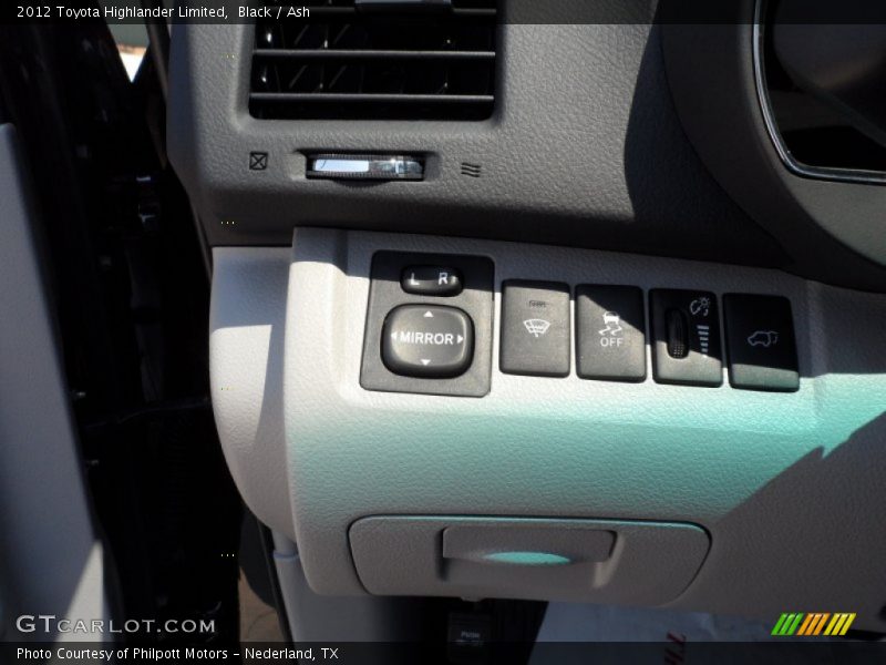 Black / Ash 2012 Toyota Highlander Limited