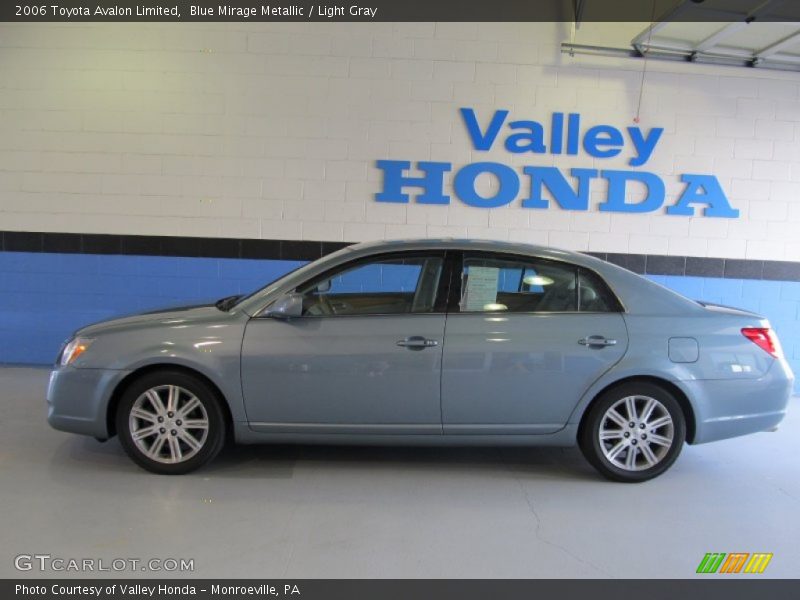 Blue Mirage Metallic / Light Gray 2006 Toyota Avalon Limited