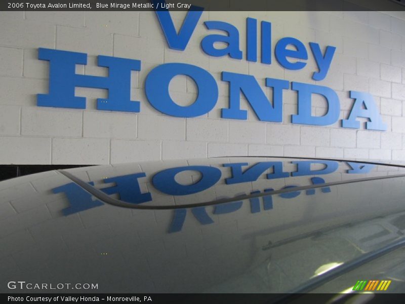 Blue Mirage Metallic / Light Gray 2006 Toyota Avalon Limited