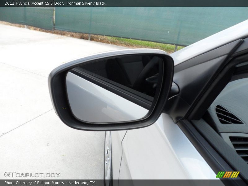 Ironman Silver / Black 2012 Hyundai Accent GS 5 Door