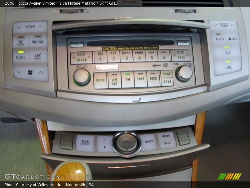Blue Mirage Metallic / Light Gray 2006 Toyota Avalon Limited