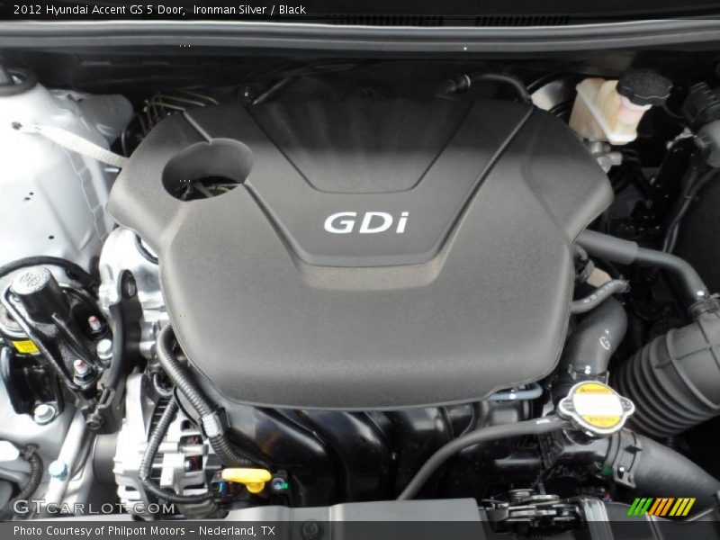  2012 Accent GS 5 Door Engine - 1.6 Liter GDI DOHC 16-Valve D-CVVT 4 Cylinder
