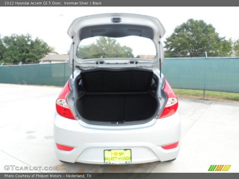 Ironman Silver / Black 2012 Hyundai Accent GS 5 Door