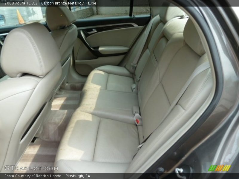 Carbon Bronze Metallic / Taupe 2008 Acura TL 3.2