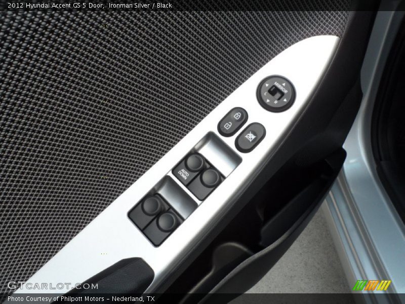 Controls of 2012 Accent GS 5 Door