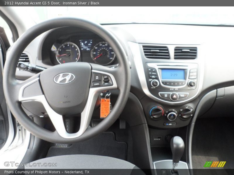 Dashboard of 2012 Accent GS 5 Door