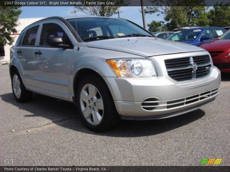 Bright Silver Metallic / Pastel Slate Gray 2007 Dodge Caliber SXT