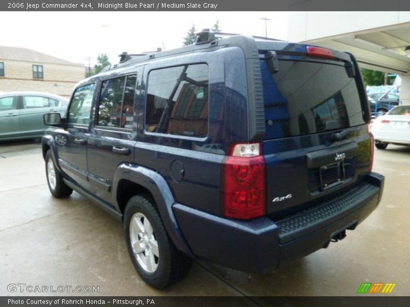 Midnight Blue Pearl / Medium Slate Gray 2006 Jeep Commander 4x4
