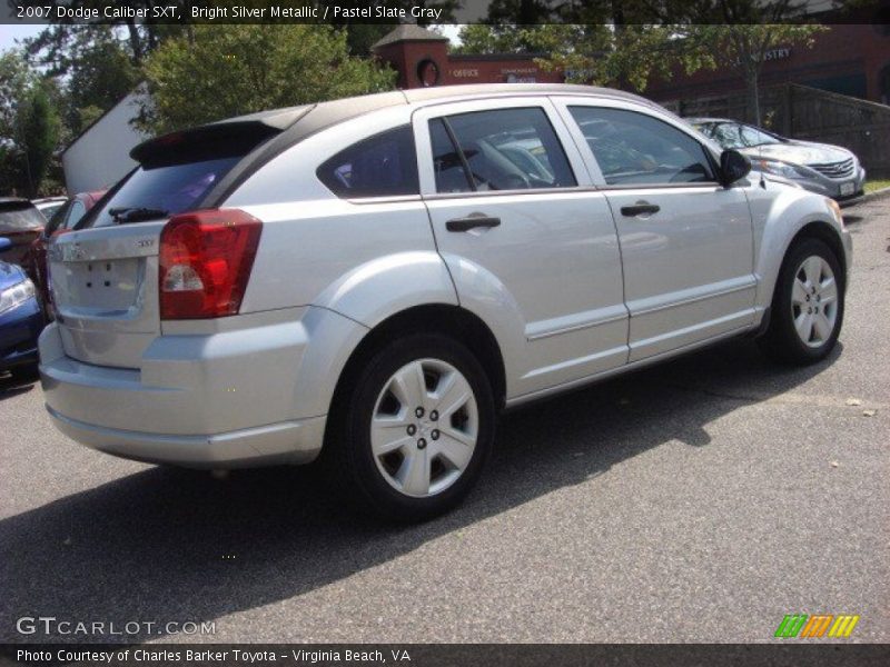 Bright Silver Metallic / Pastel Slate Gray 2007 Dodge Caliber SXT