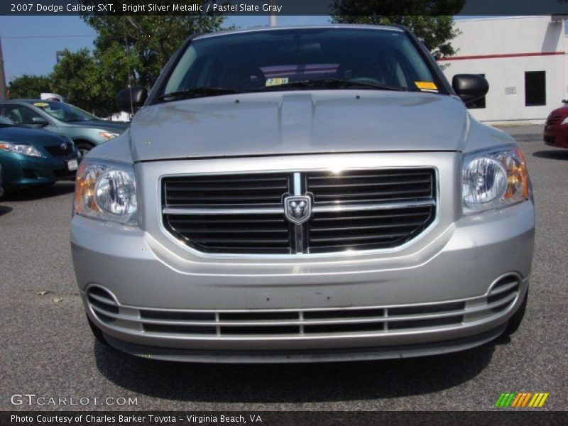 Bright Silver Metallic / Pastel Slate Gray 2007 Dodge Caliber SXT