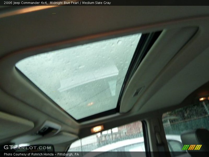 Midnight Blue Pearl / Medium Slate Gray 2006 Jeep Commander 4x4