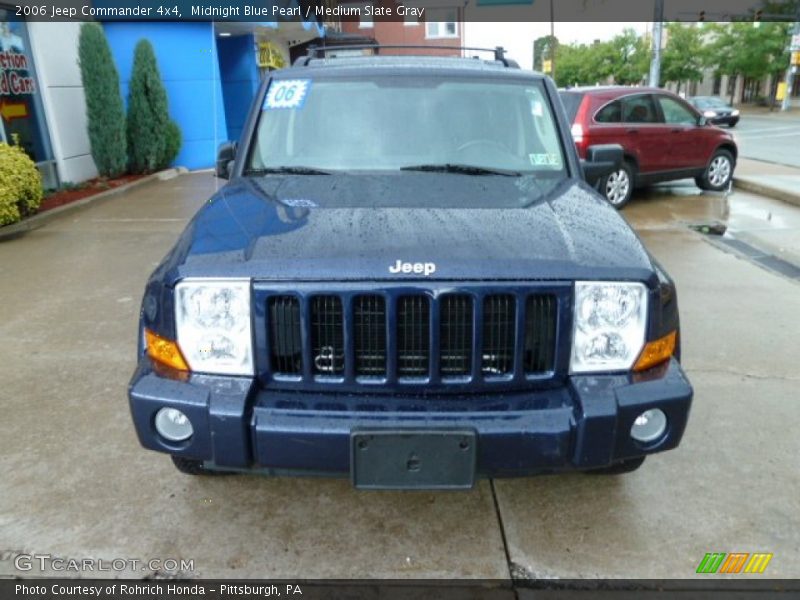 Midnight Blue Pearl / Medium Slate Gray 2006 Jeep Commander 4x4