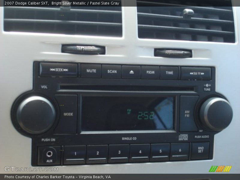 Bright Silver Metallic / Pastel Slate Gray 2007 Dodge Caliber SXT