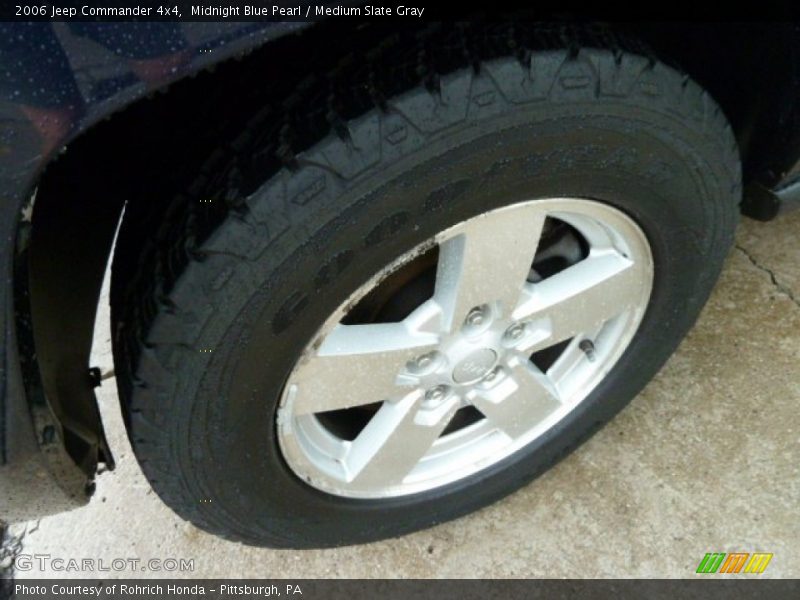Midnight Blue Pearl / Medium Slate Gray 2006 Jeep Commander 4x4