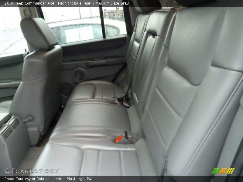Midnight Blue Pearl / Medium Slate Gray 2006 Jeep Commander 4x4