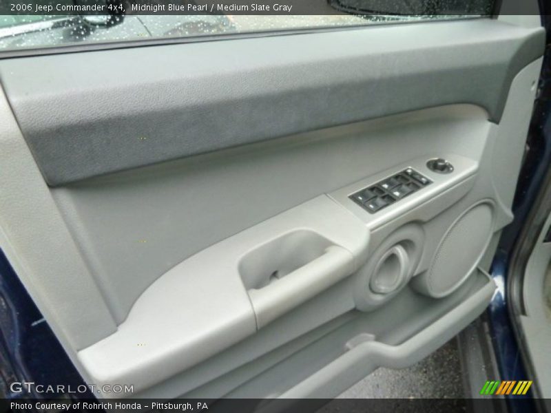 Midnight Blue Pearl / Medium Slate Gray 2006 Jeep Commander 4x4