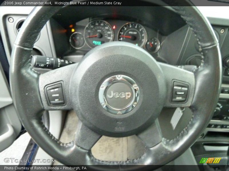 Midnight Blue Pearl / Medium Slate Gray 2006 Jeep Commander 4x4