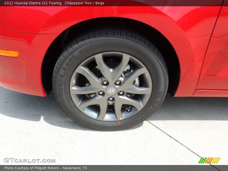 Chilipepper Red / Beige 2012 Hyundai Elantra GLS Touring
