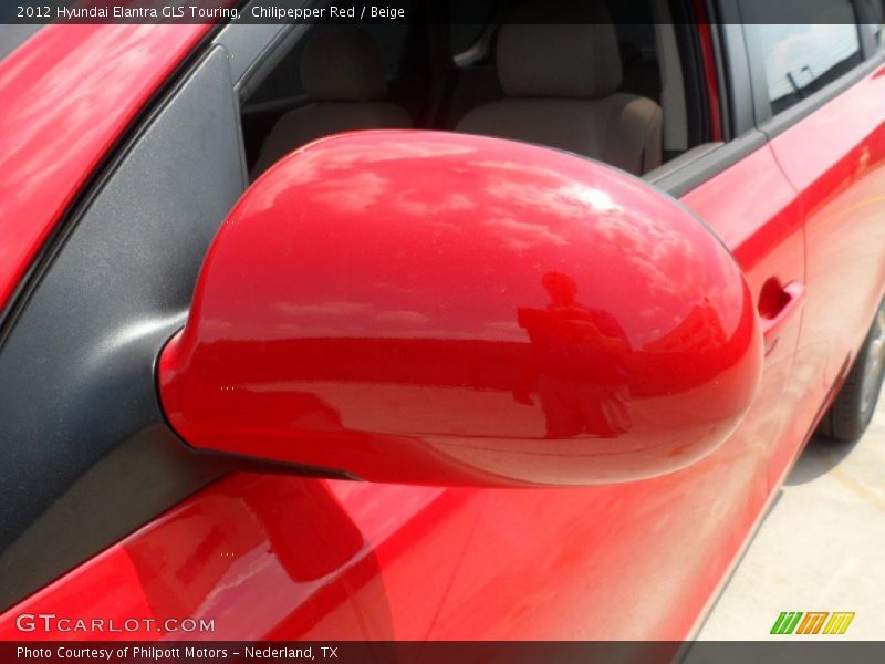 Chilipepper Red / Beige 2012 Hyundai Elantra GLS Touring