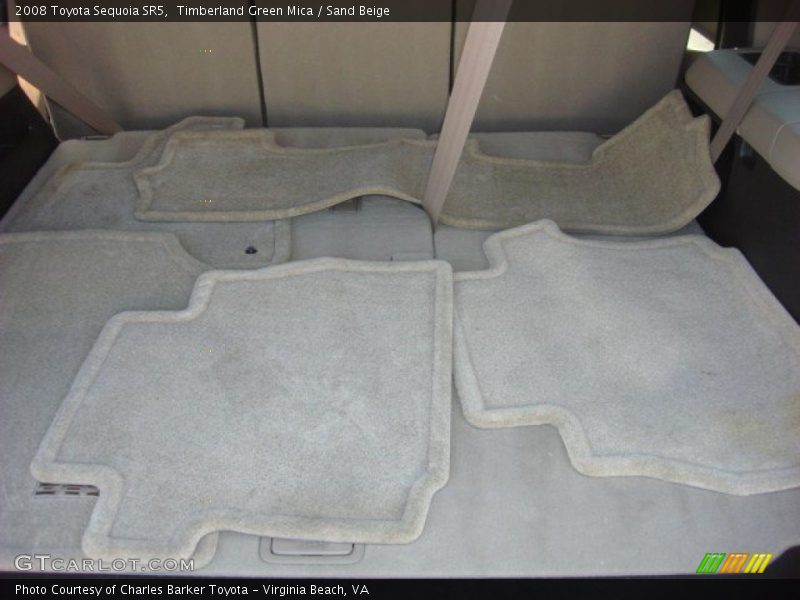 Timberland Green Mica / Sand Beige 2008 Toyota Sequoia SR5