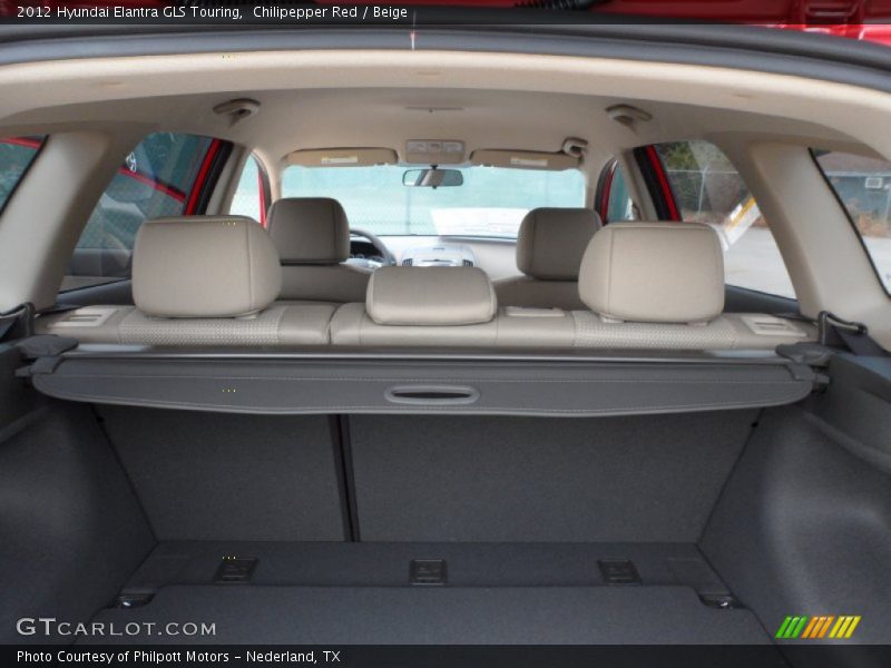 Chilipepper Red / Beige 2012 Hyundai Elantra GLS Touring