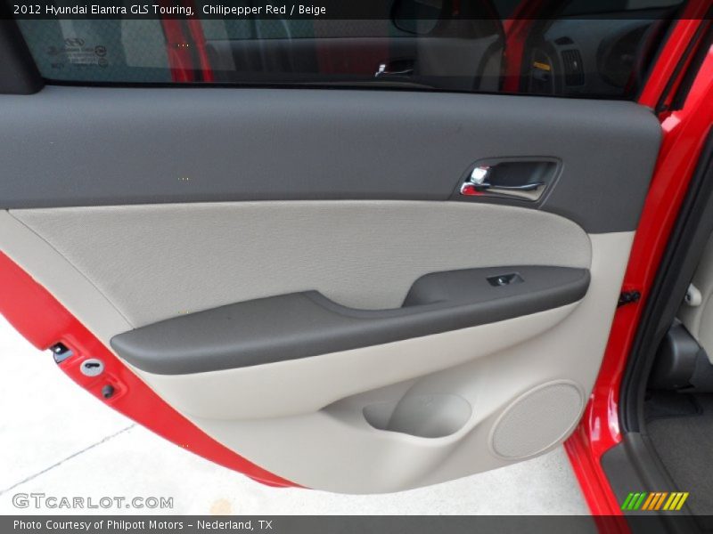 Door Panel of 2012 Elantra GLS Touring