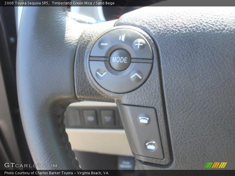 Timberland Green Mica / Sand Beige 2008 Toyota Sequoia SR5