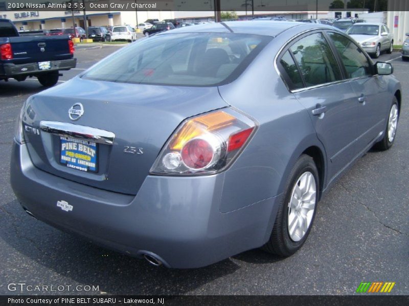 Ocean Gray / Charcoal 2010 Nissan Altima 2.5 S