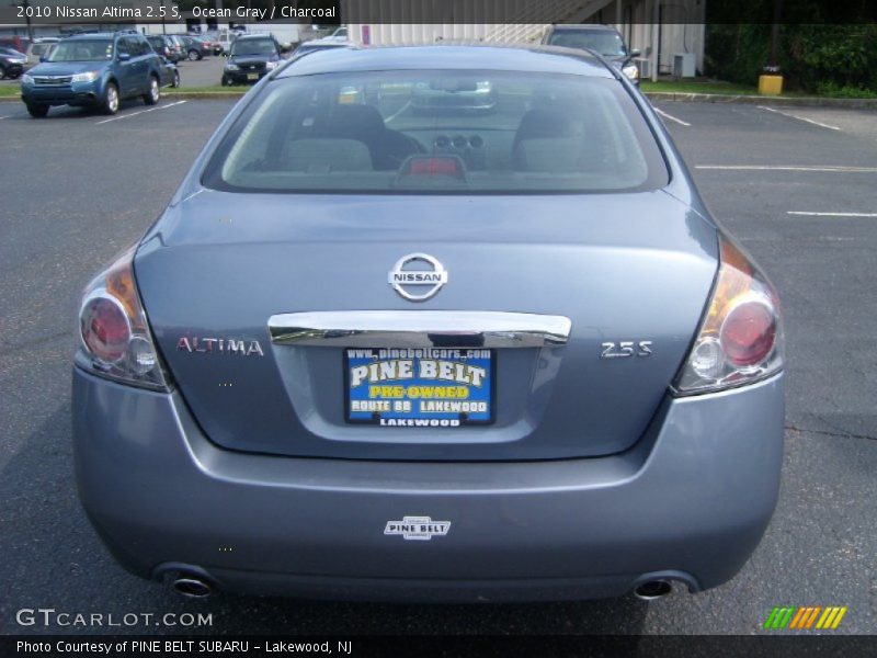 Ocean Gray / Charcoal 2010 Nissan Altima 2.5 S