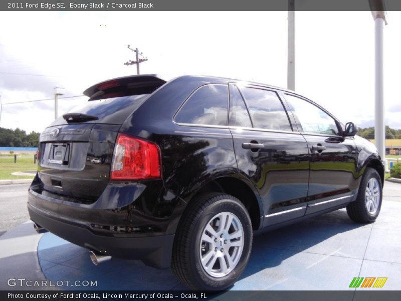 Ebony Black / Charcoal Black 2011 Ford Edge SE