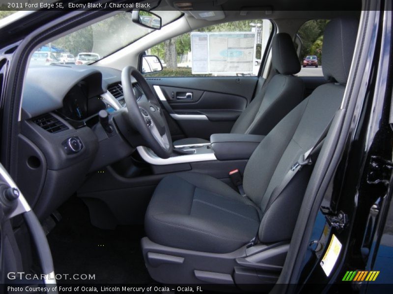 Ebony Black / Charcoal Black 2011 Ford Edge SE