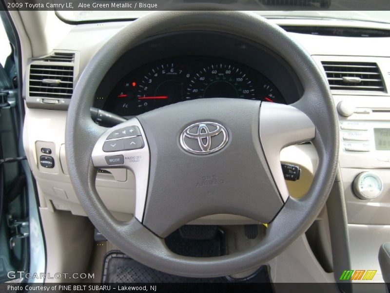 Aloe Green Metallic / Bisque 2009 Toyota Camry LE