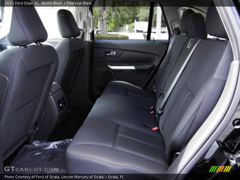 Ebony Black / Charcoal Black 2011 Ford Edge SE