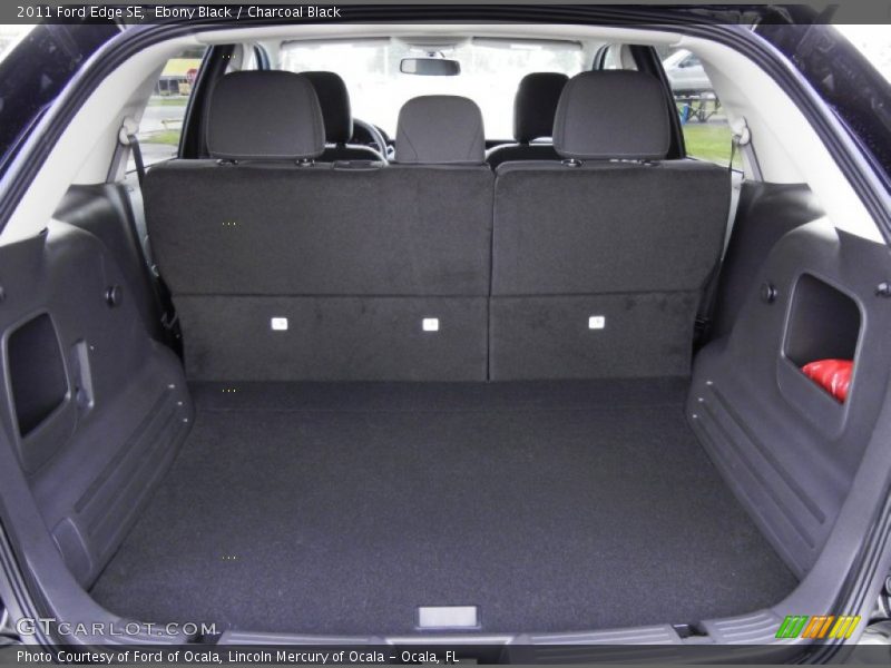 Ebony Black / Charcoal Black 2011 Ford Edge SE